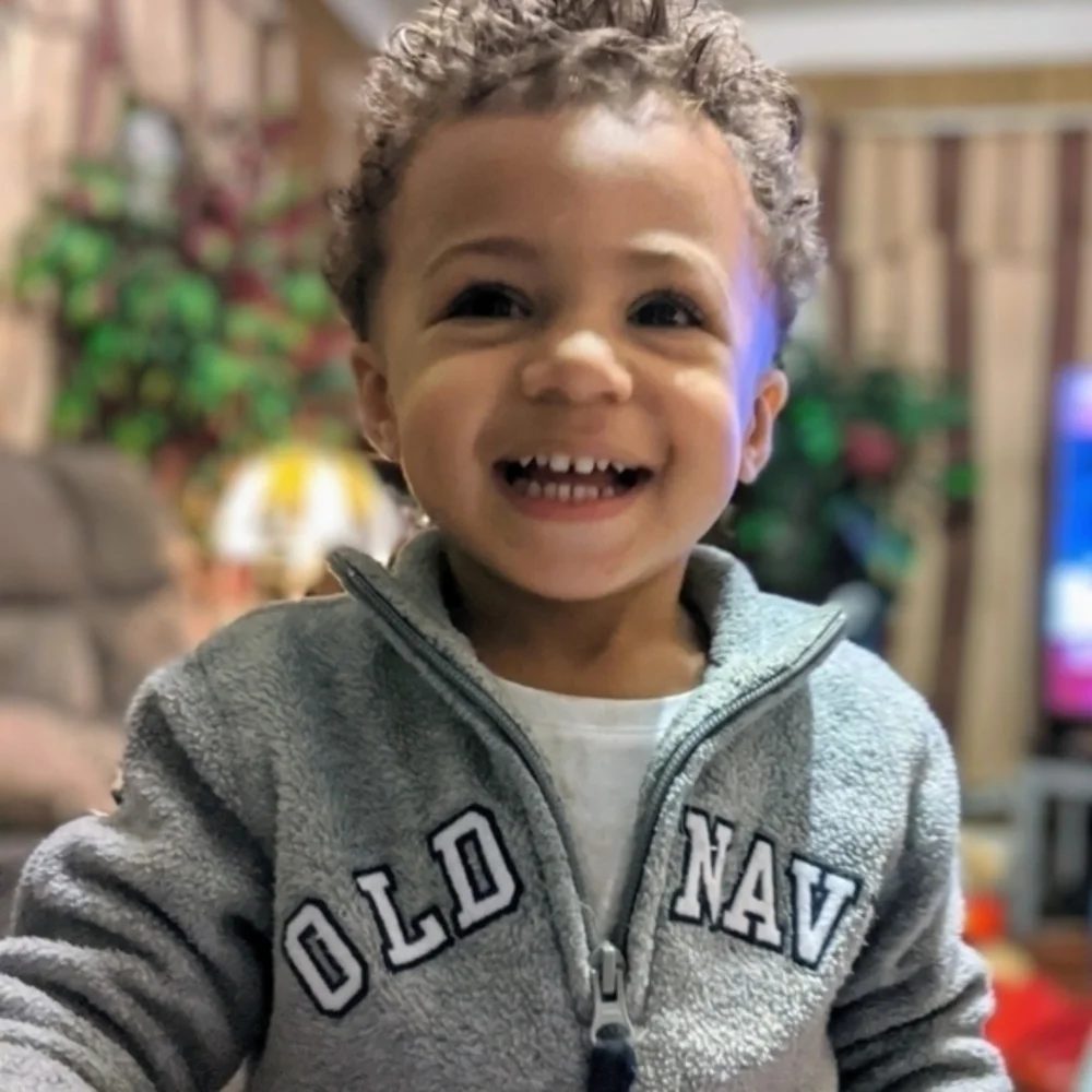Boys Old Navy quarter zip fleece pullover‎ size 2t